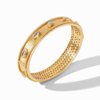 Monaco Stone Hinge Bangle