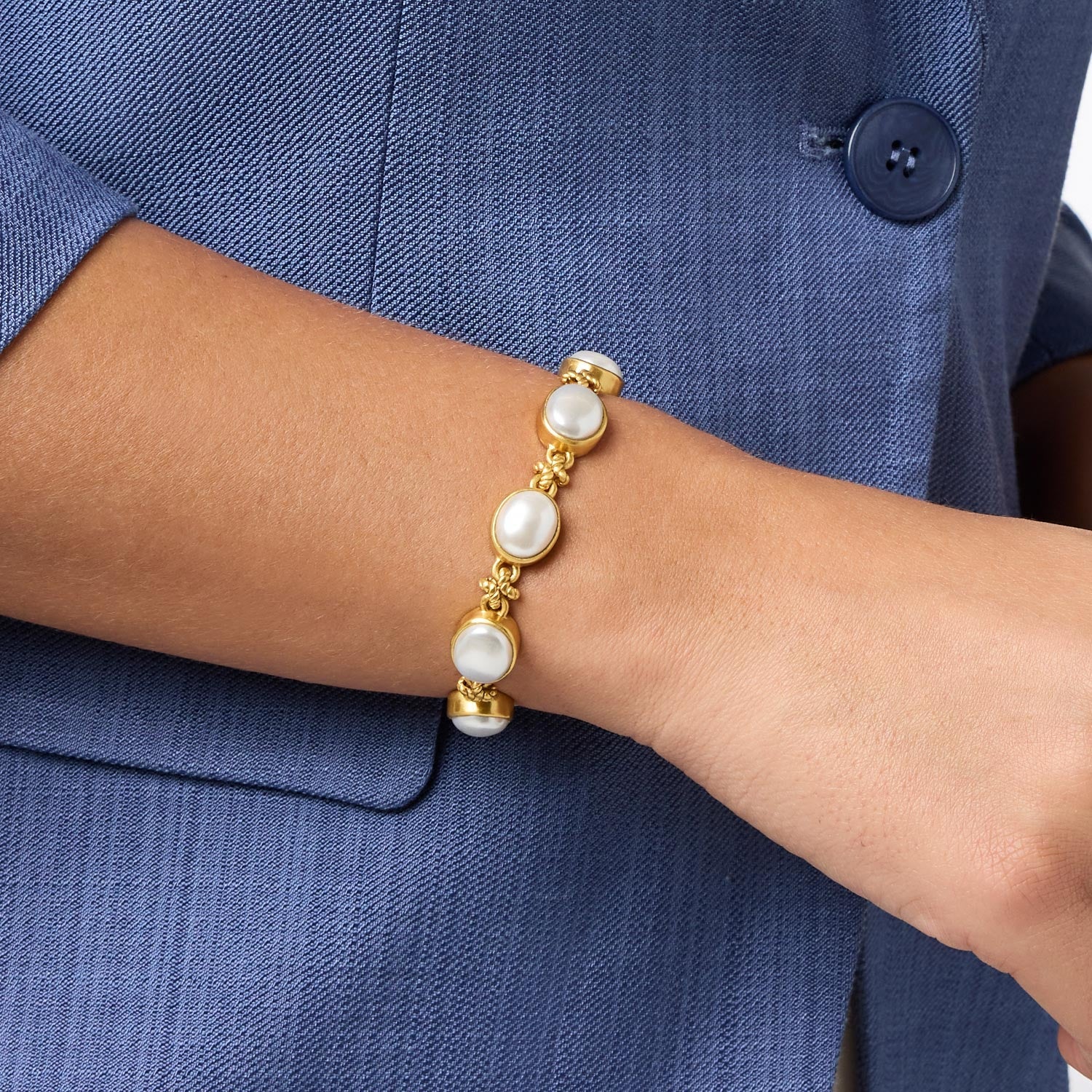 Nassau Demi Stone Bracelet | Julie Vos