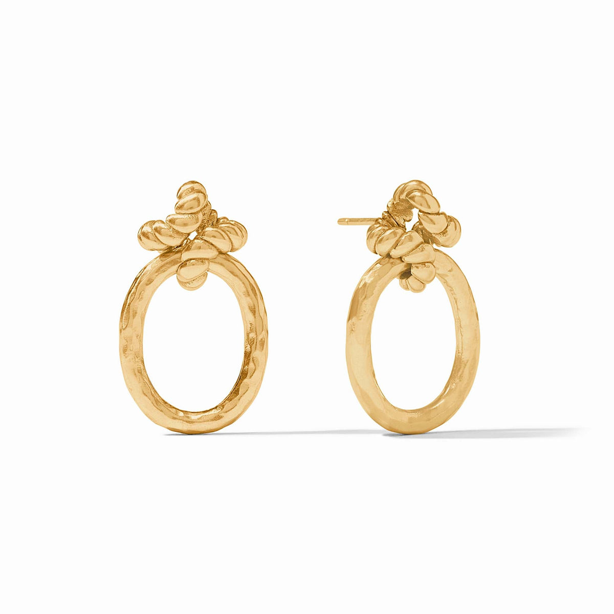 Julie Vos - Nassau Demi Doorknocker Earring, Gold