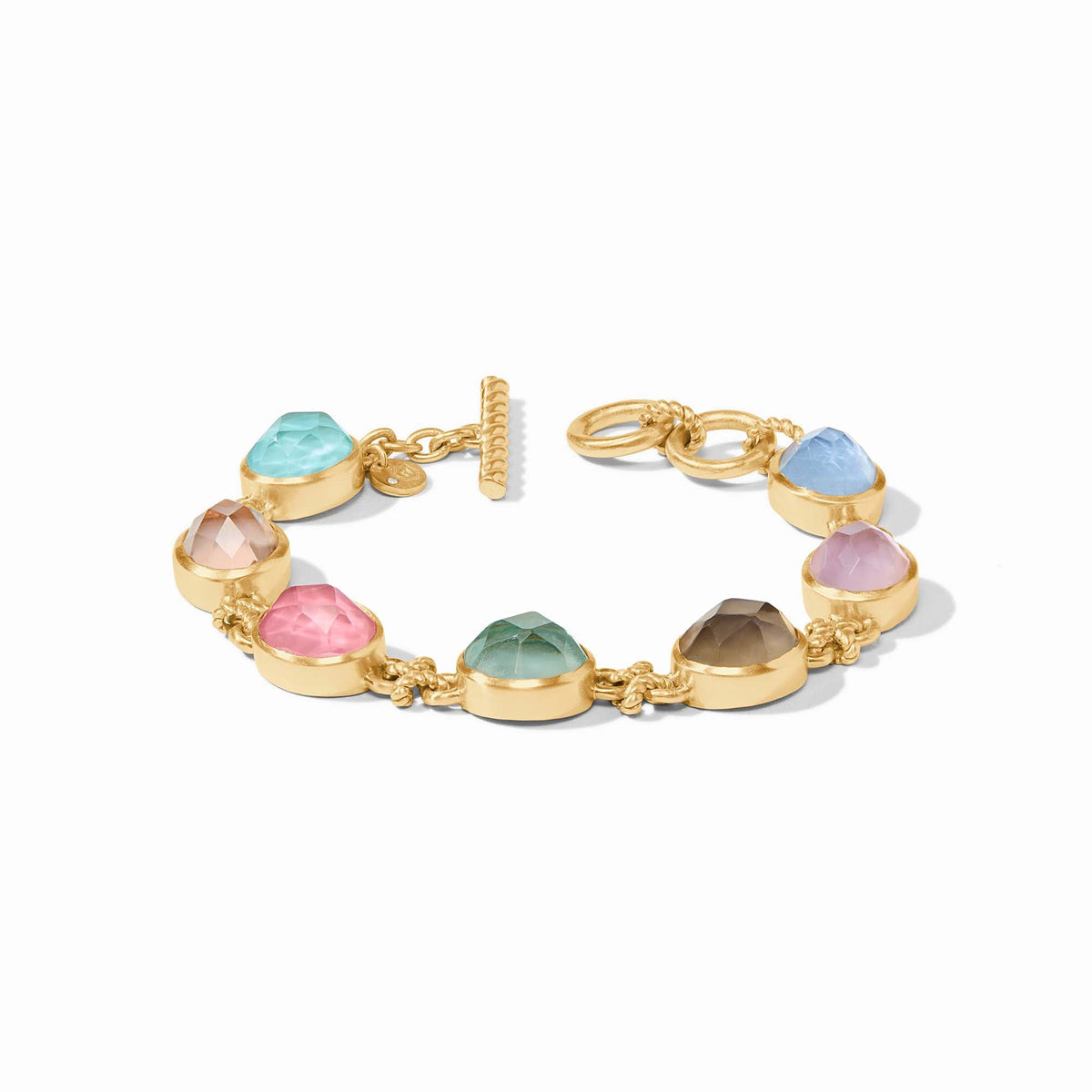 Julie Vos - Nassau Demi Stone Bracelet, Iridescent Multi Stone