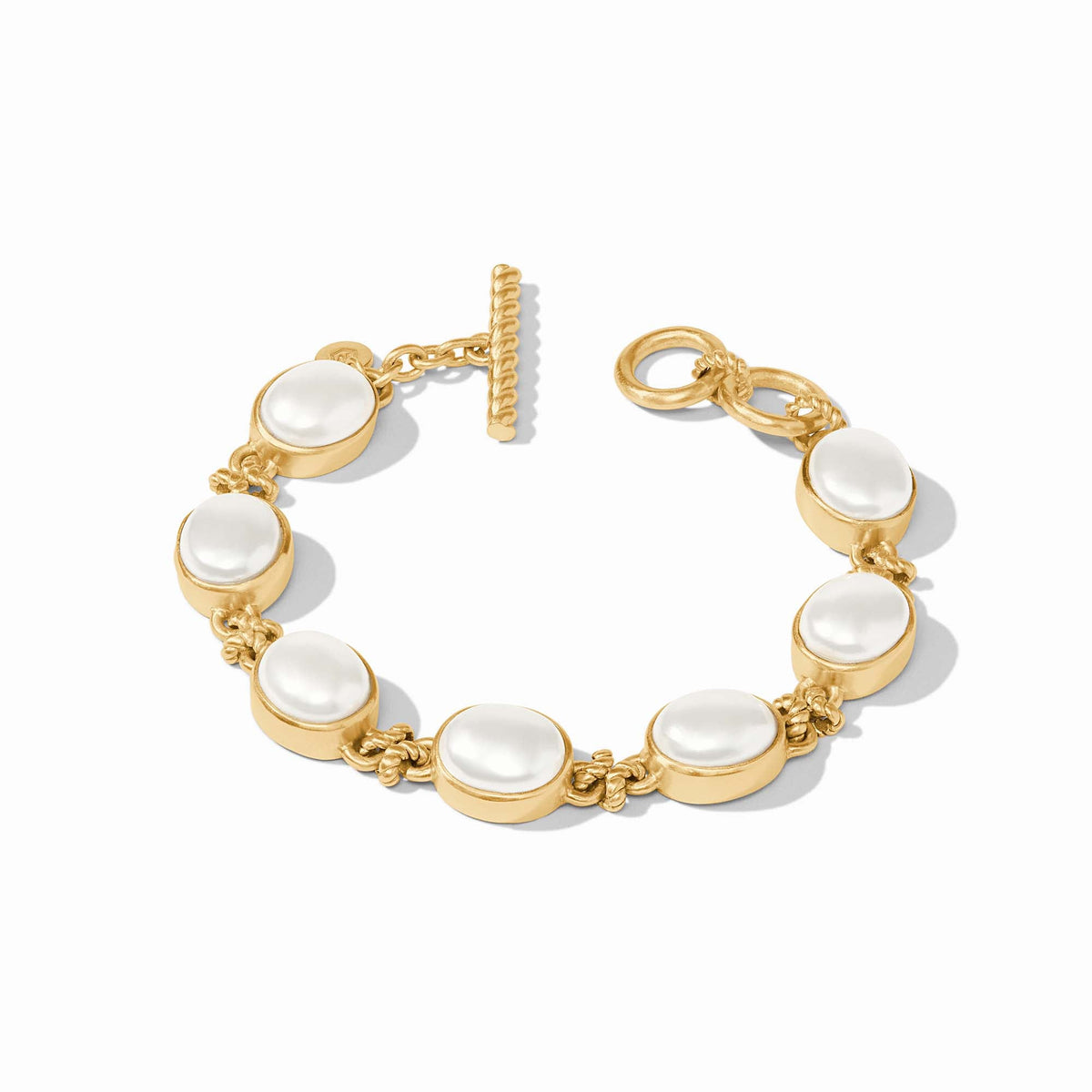 Julie Vos - Nassau Demi Stone Bracelet, Pearl