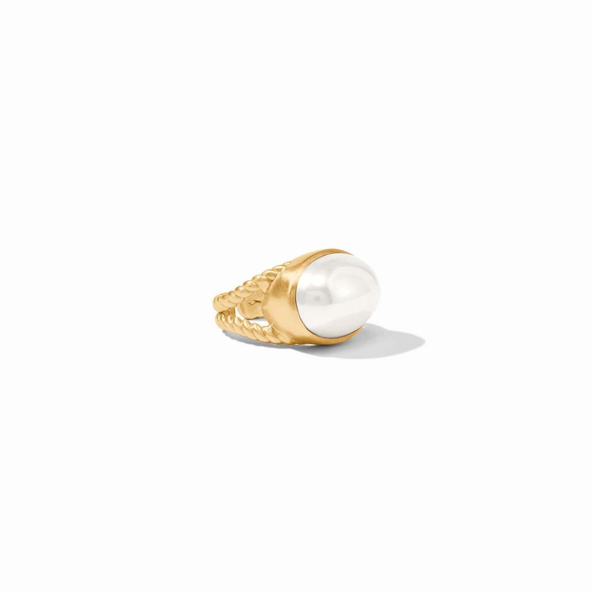 Julie Vos - Nassau Statement Ring, Pearl / 8