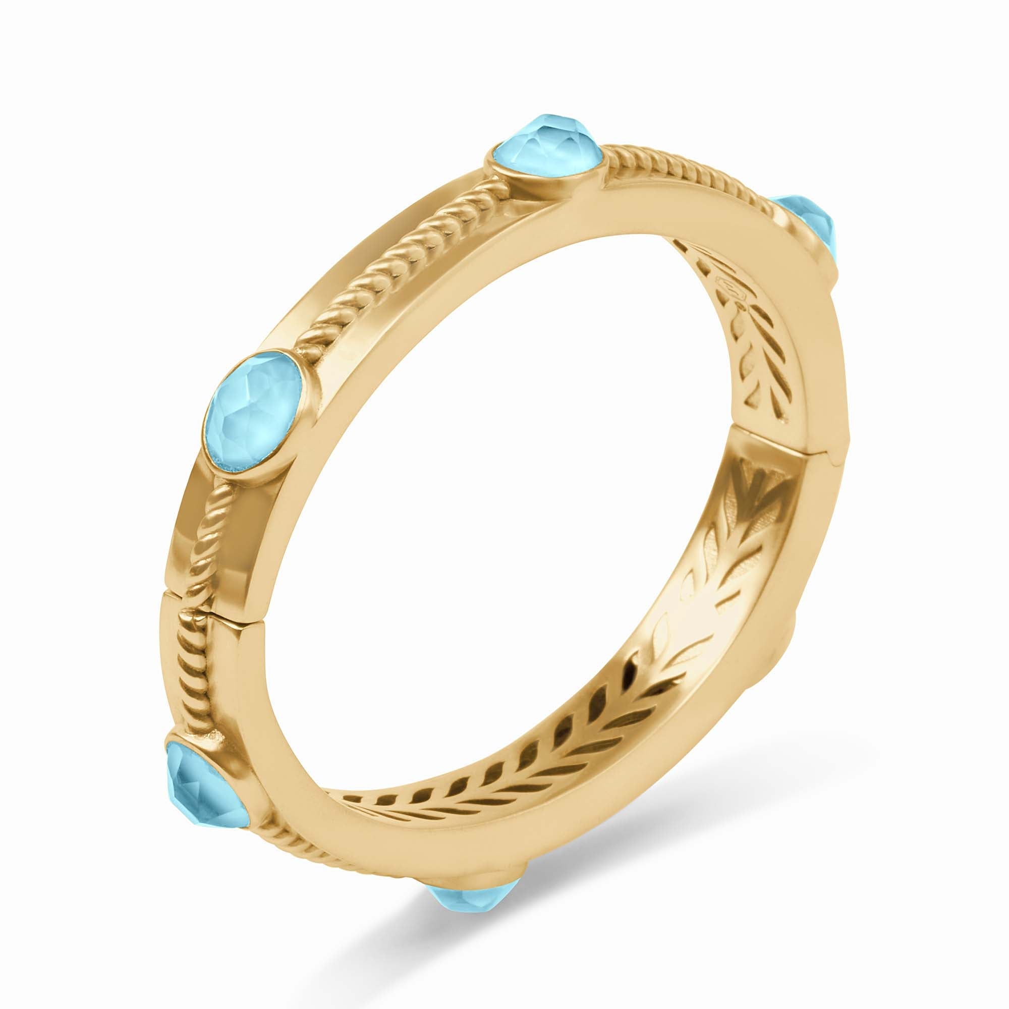 Nassau Stone Hinge Bangle Bracelet | Julie Vos Nassau Stone Hinge Bangle Bracelet | Julie Vos