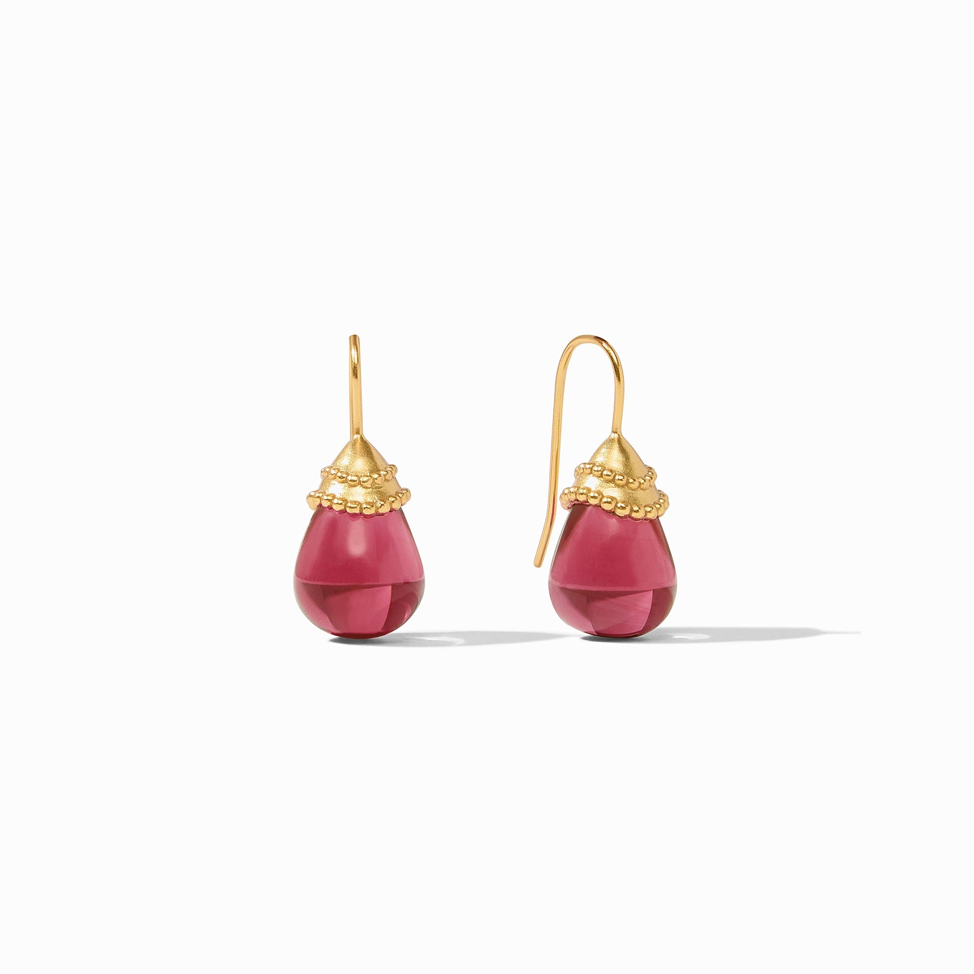 Julie Vos - Noel Demi Earring, Raspberry