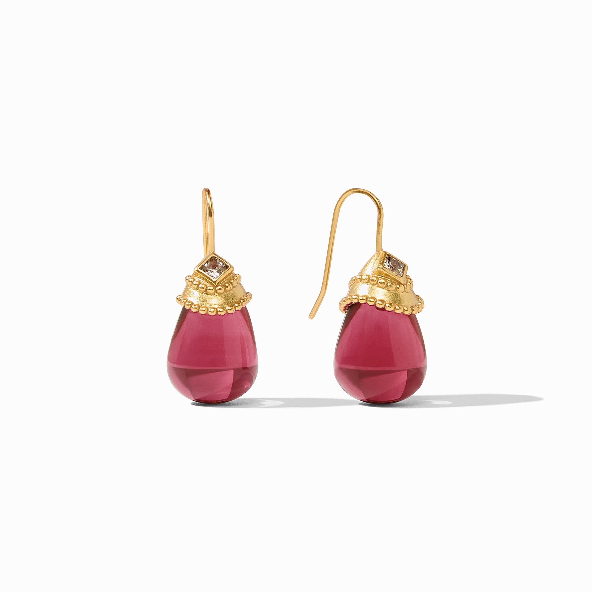 Julie Vos - Noel Earring, Raspberry