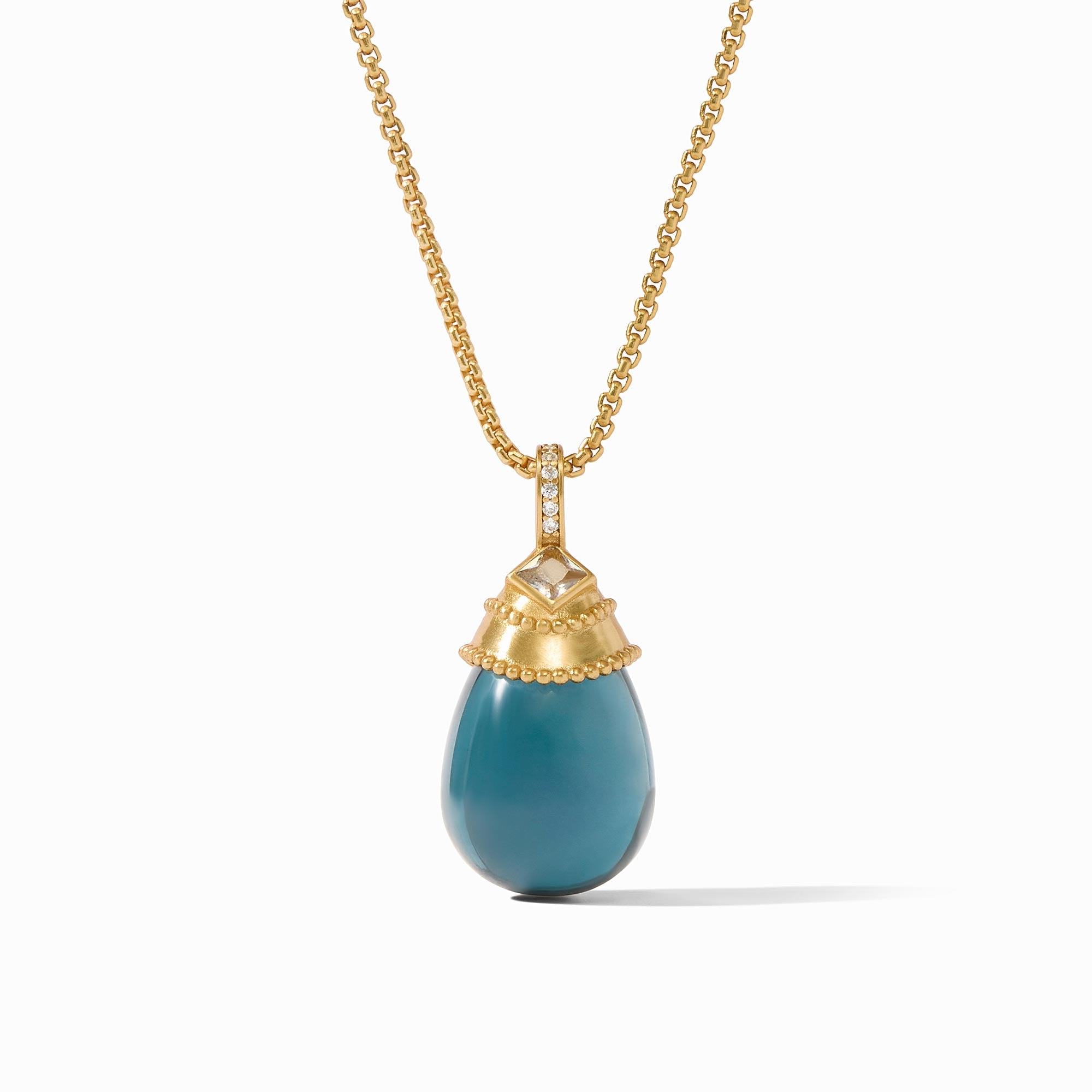 Julie Vos - Noel Pendant, Peacock Blue