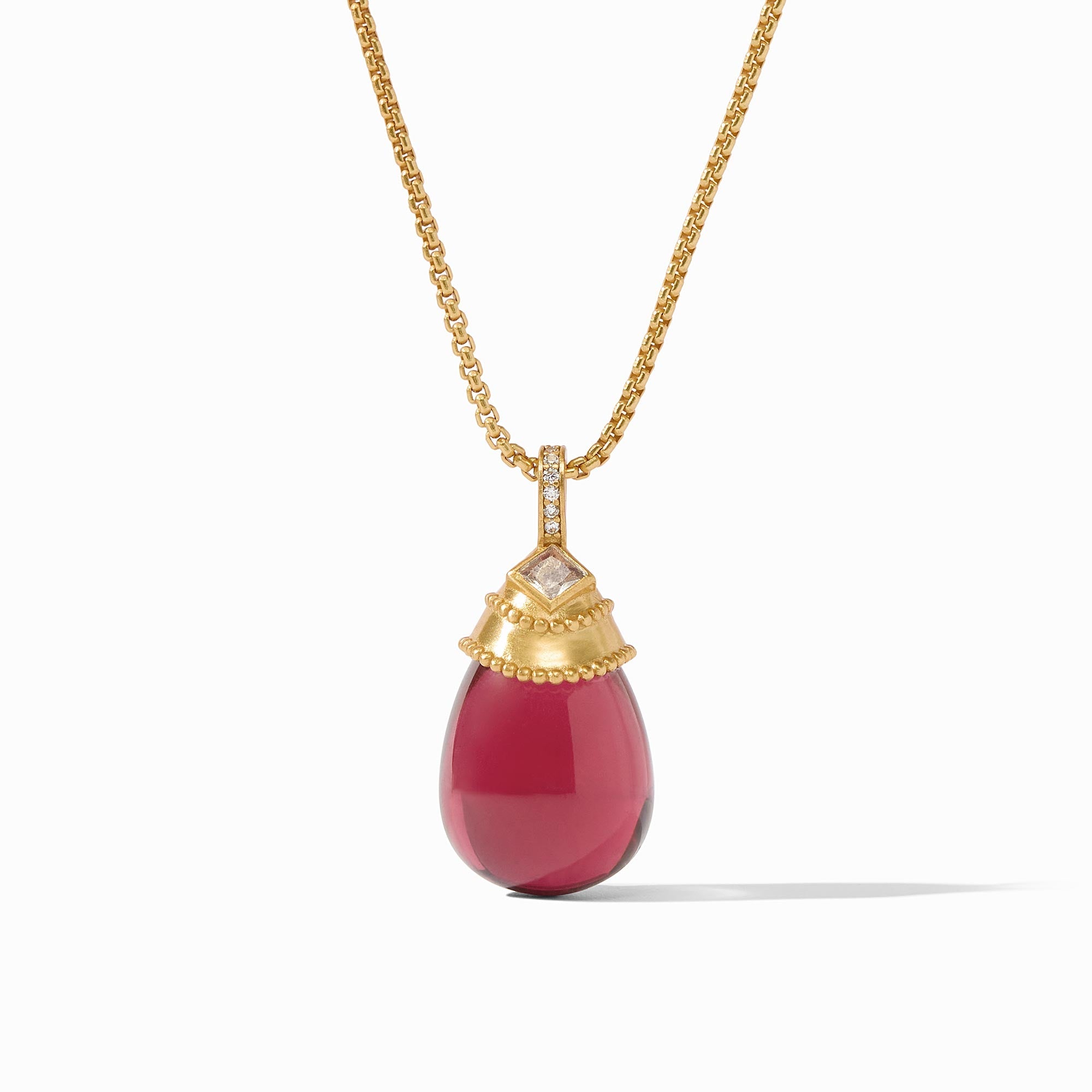 Julie Vos - Noel Pendant, Raspberry