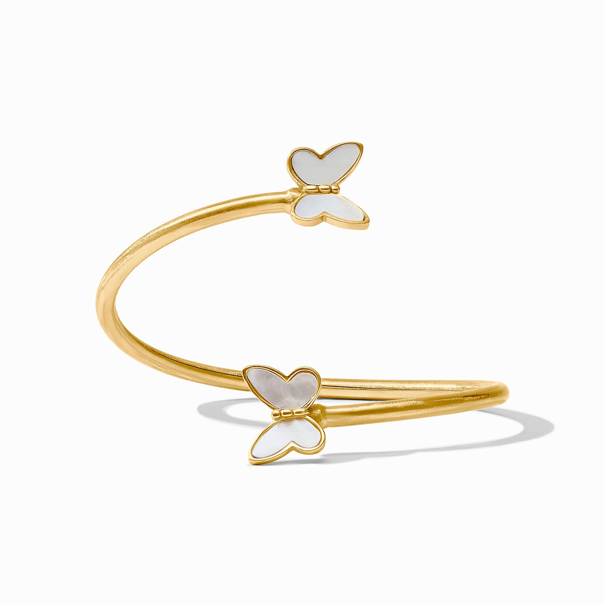 Catalina Gold Hinge Bangle | Julie Vos