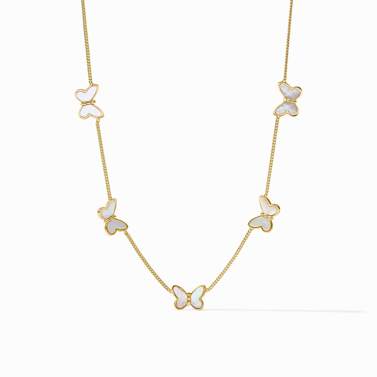 Papillon Delicate Station Necklace