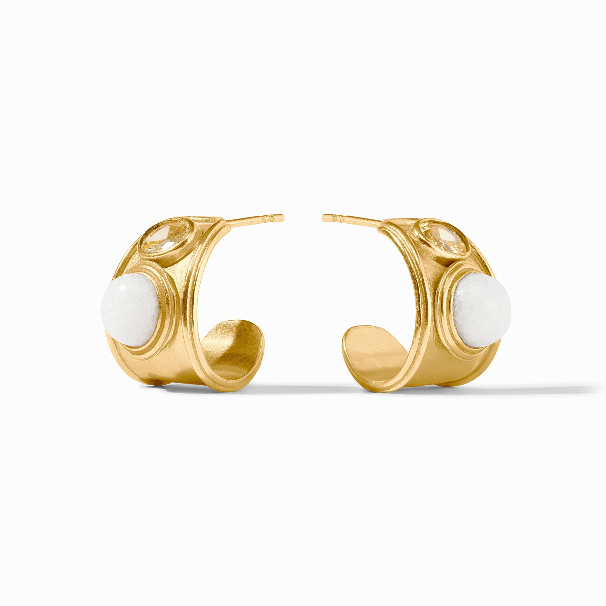 Portofino Stone Hoop