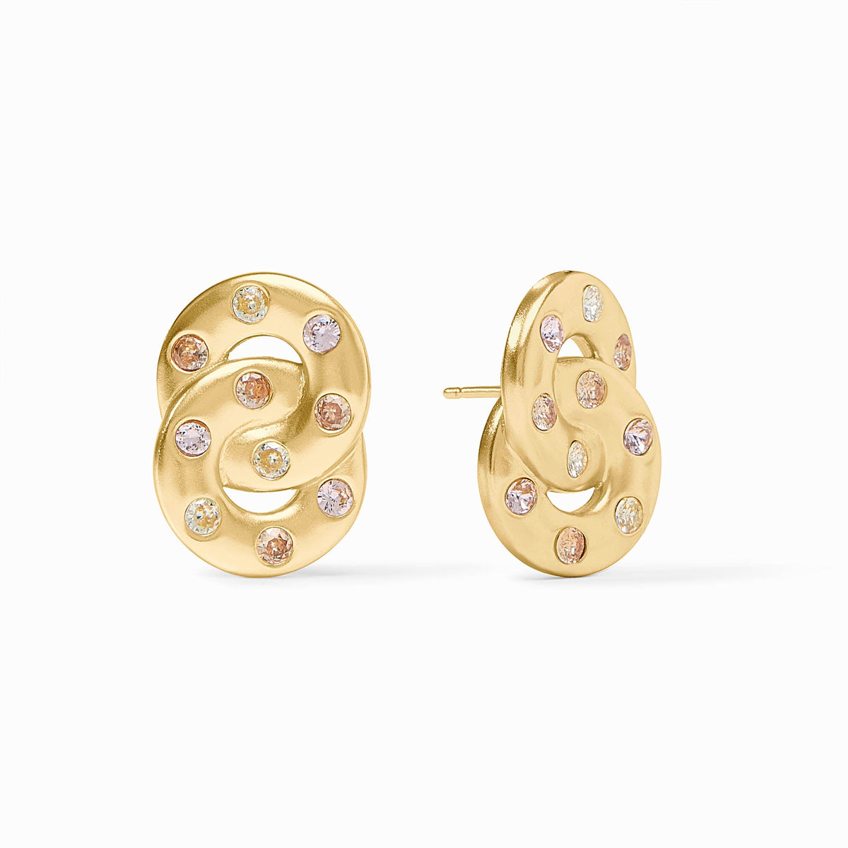 Rainbow Infinity Earring