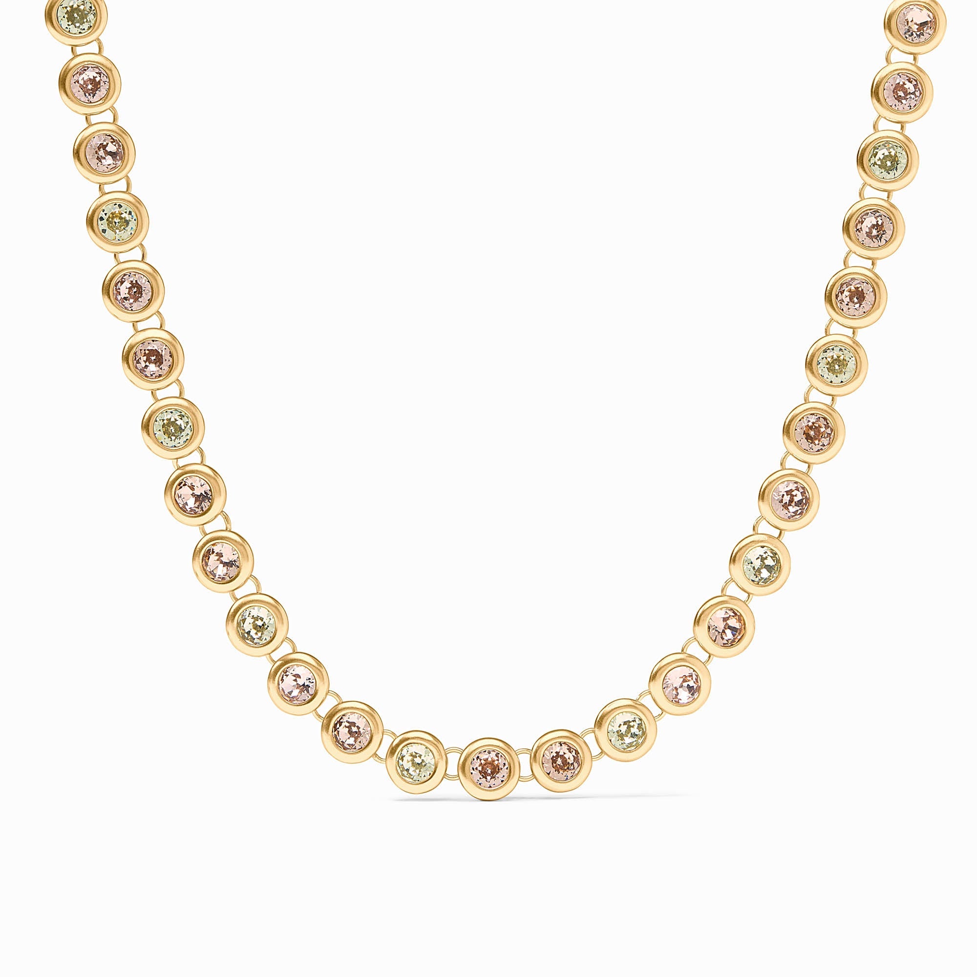 Rainbow Tennis Necklace | Julie Vos