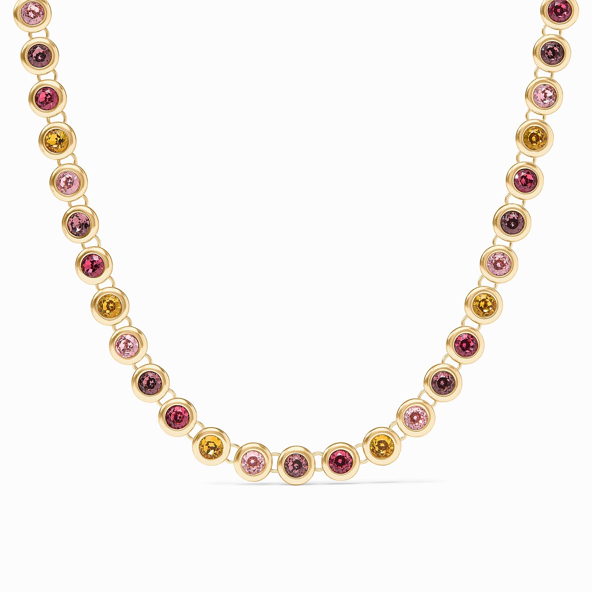 Rainbow Tennis Necklace | Julie Vos