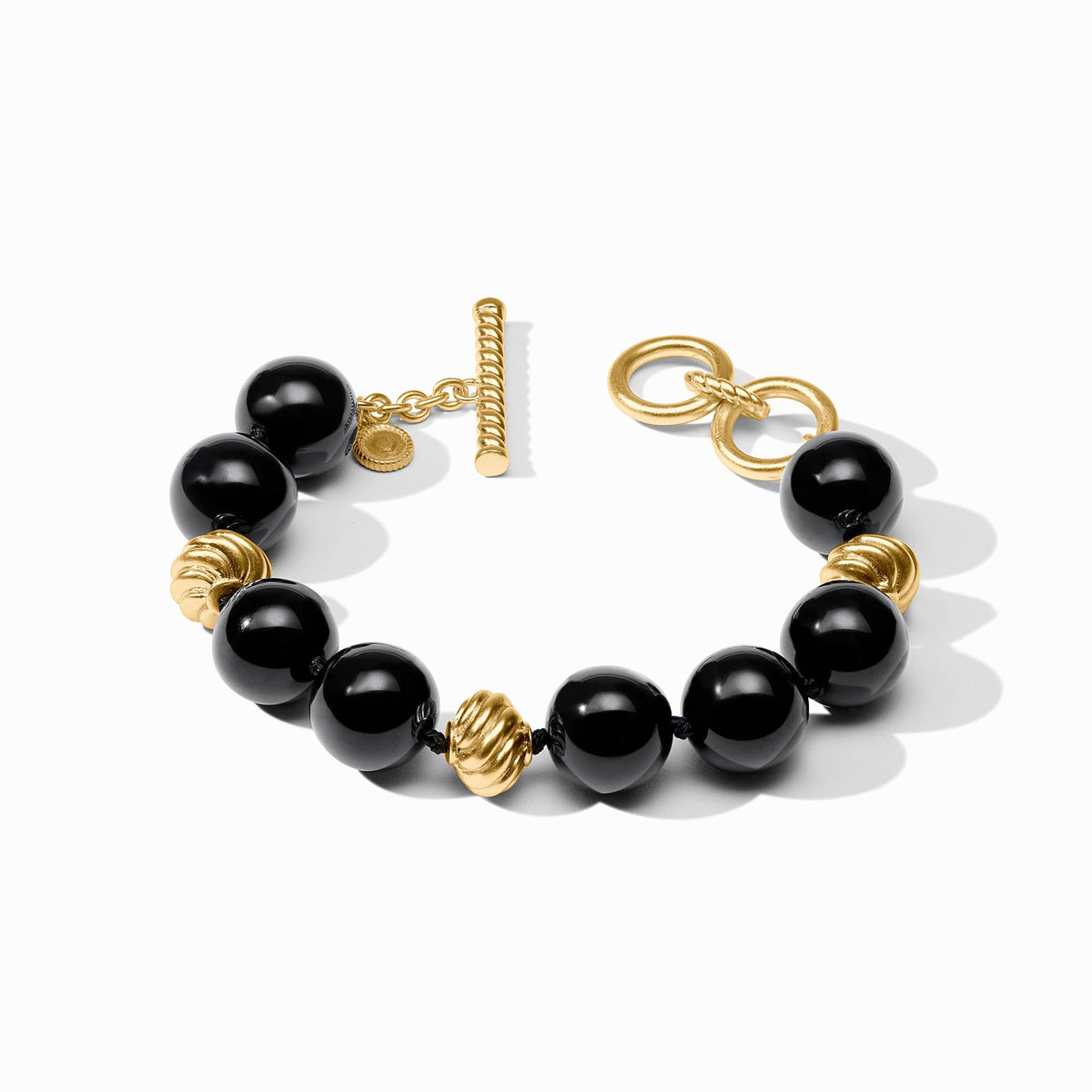 Julie Vos - Ravello Bracelet, Obsidian Black