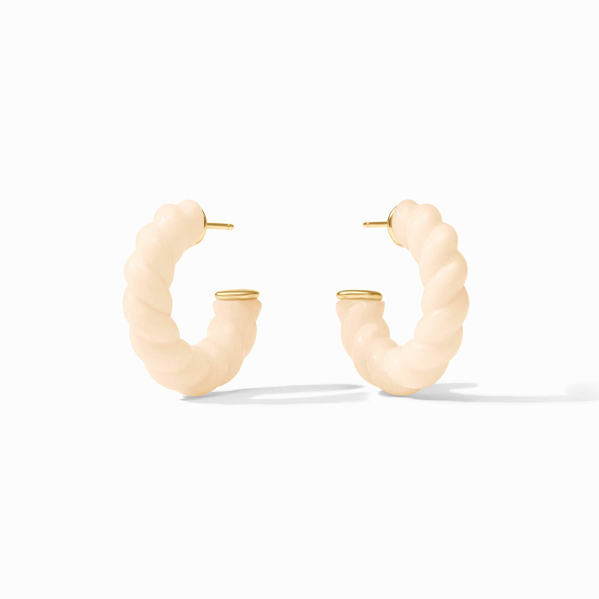 Julie Vos - Ravello Hoop, Ivory / Medium