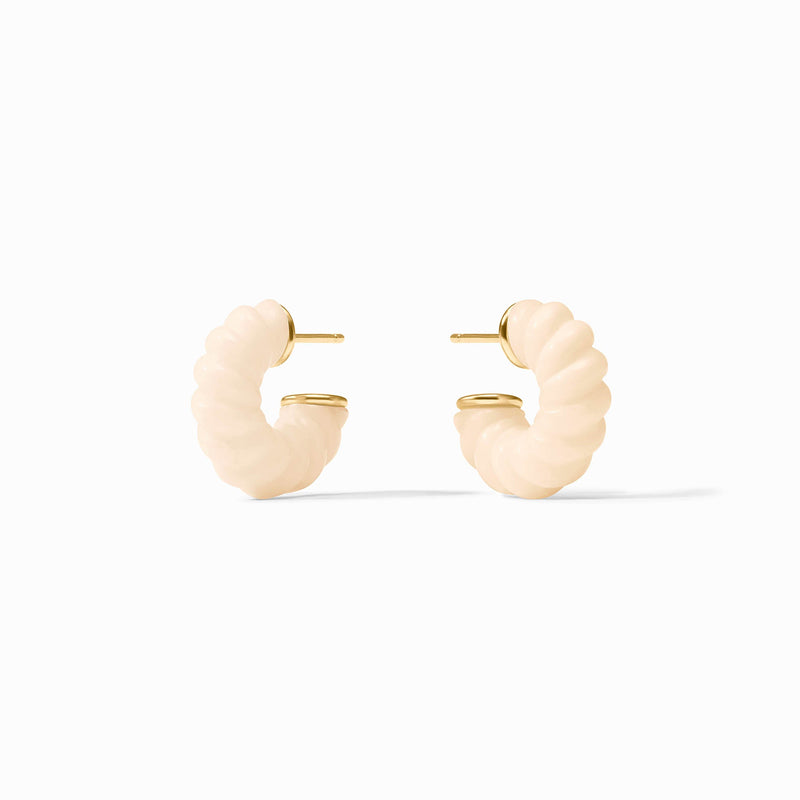 Julie Vos - Ravello Hoop, Ivory / Small