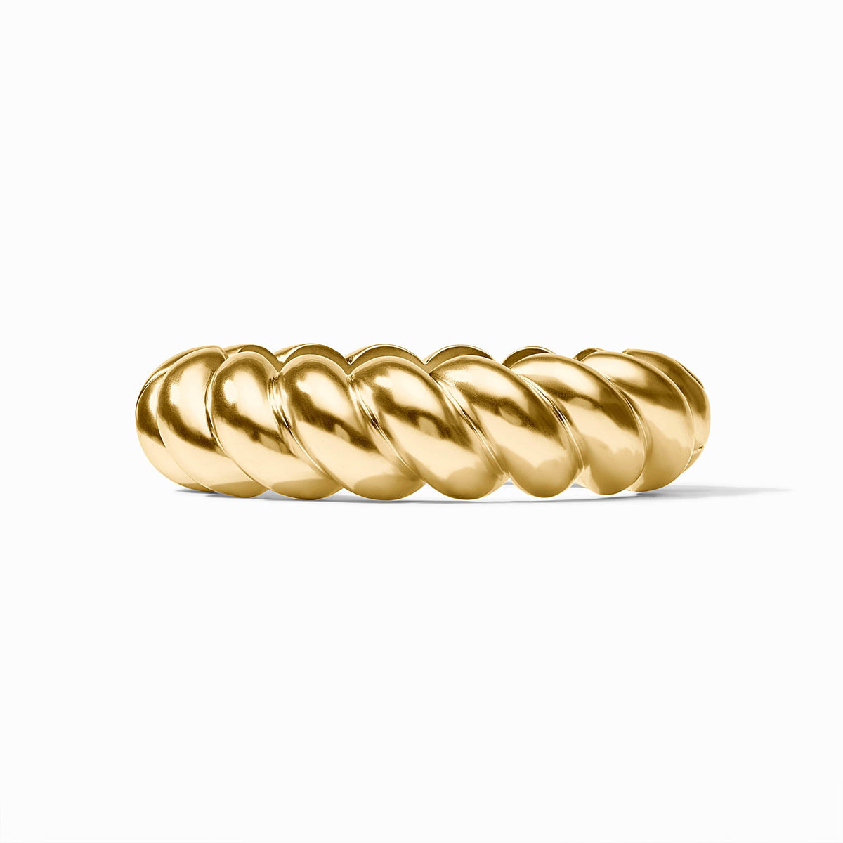 Julie Vos - Ravello Statement Hinge Bangle, Gold