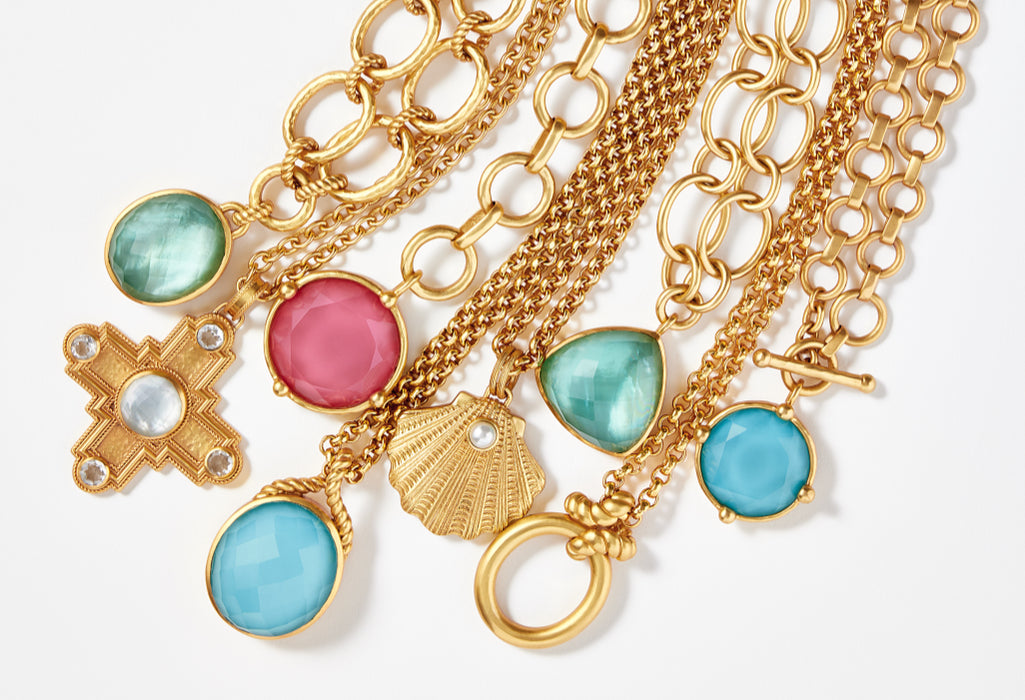 Aurora Hoop & Charm Earring