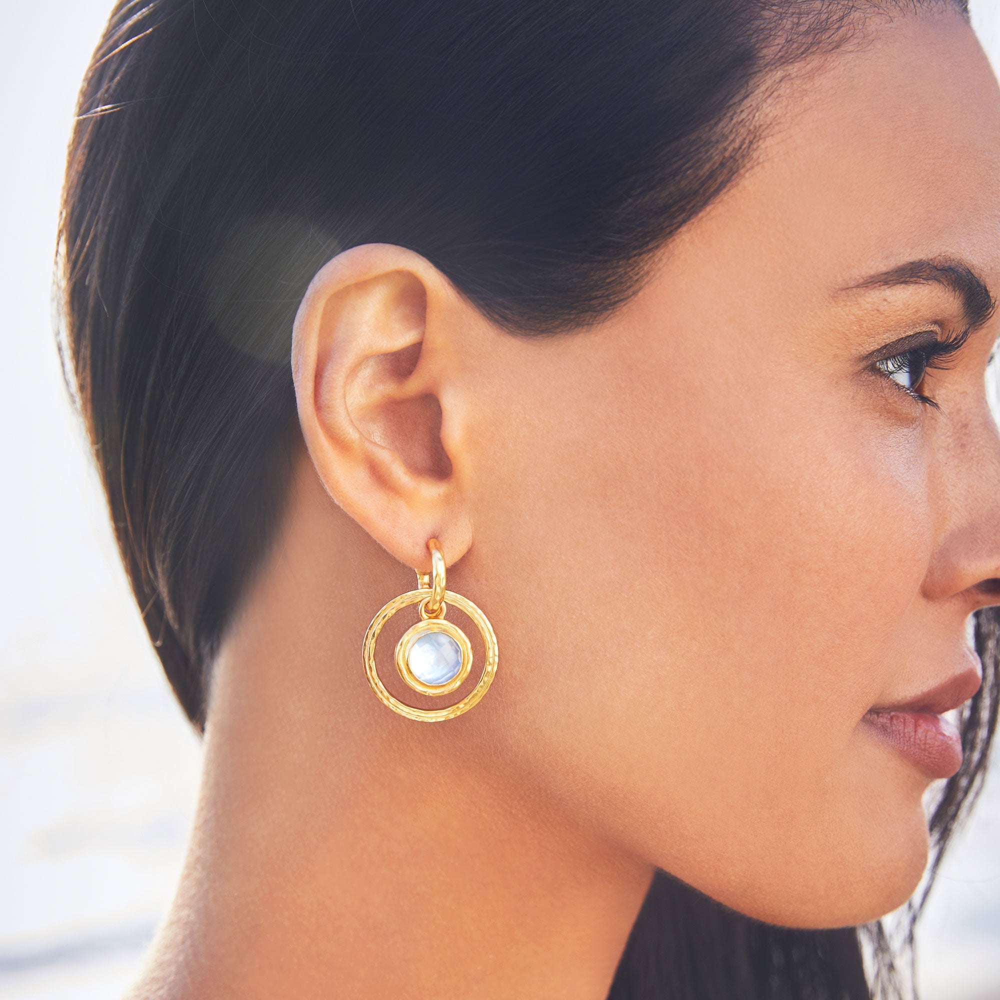 Astor 6-in-1 Gold Charm Earring | Julie Vos