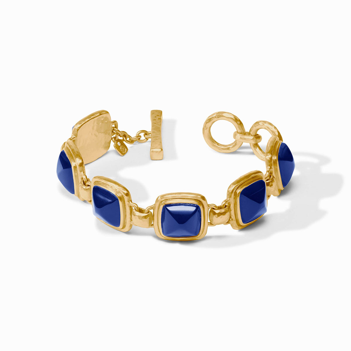 Julie Vos - Sahara Stone Bracelet, Iridescent Sapphire Blue