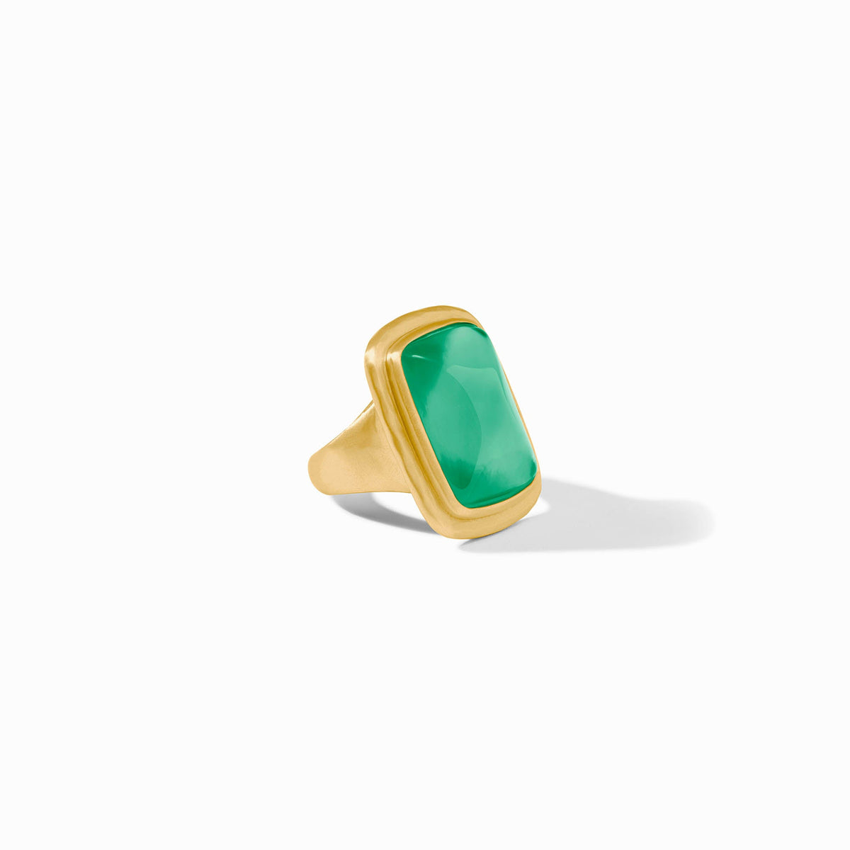 Julie Vos - Sahara Stone Ring, Iridescent Emerald Green / 9