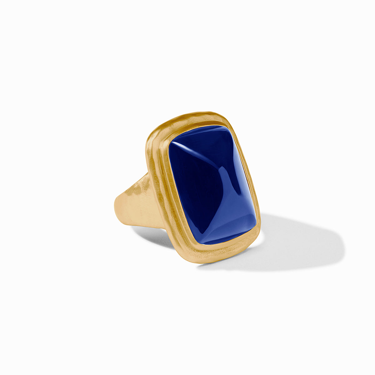 Julie Vos - Sahara Stone Ring, Iridescent Sapphire Blue / 9