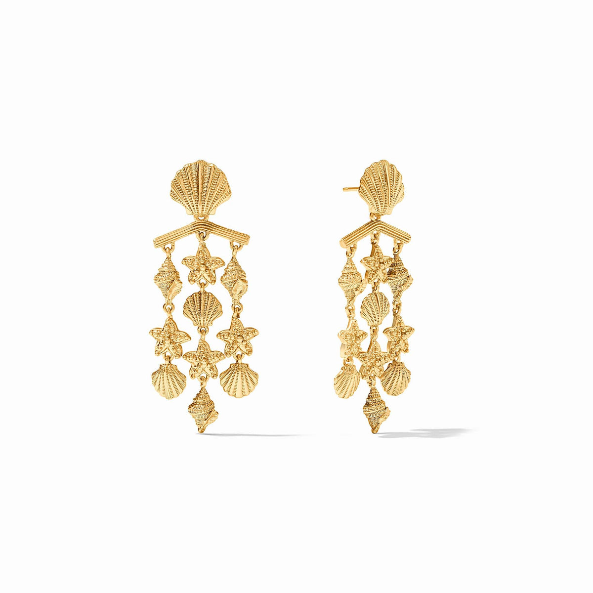 Julie Vos - Sanibel Chandelier Earring, Gold