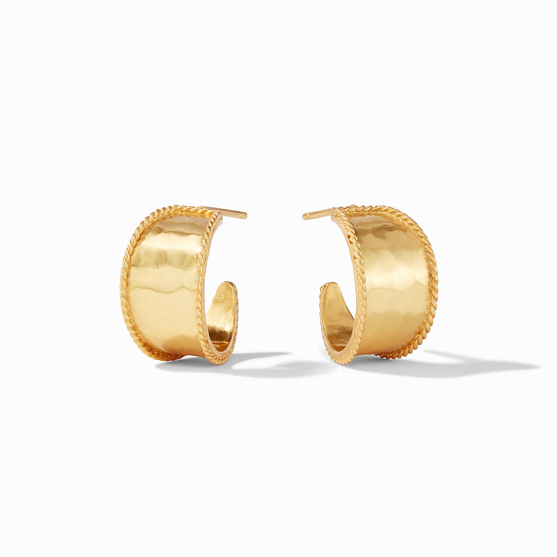 Julie Vos - Savoy Hoop, Gold / Extra Small