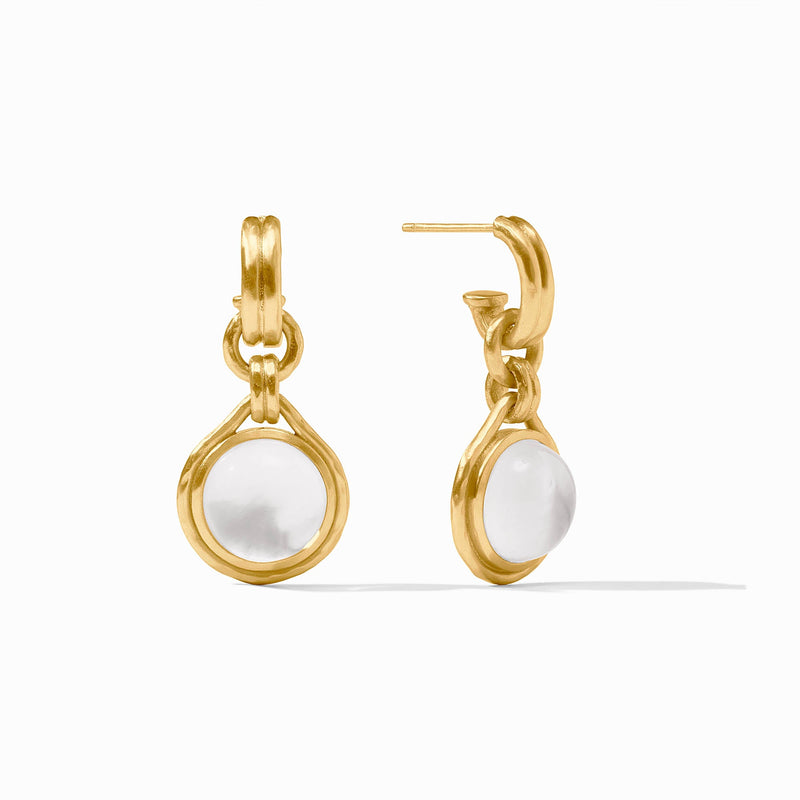 Solara Hoop & Charm Earring