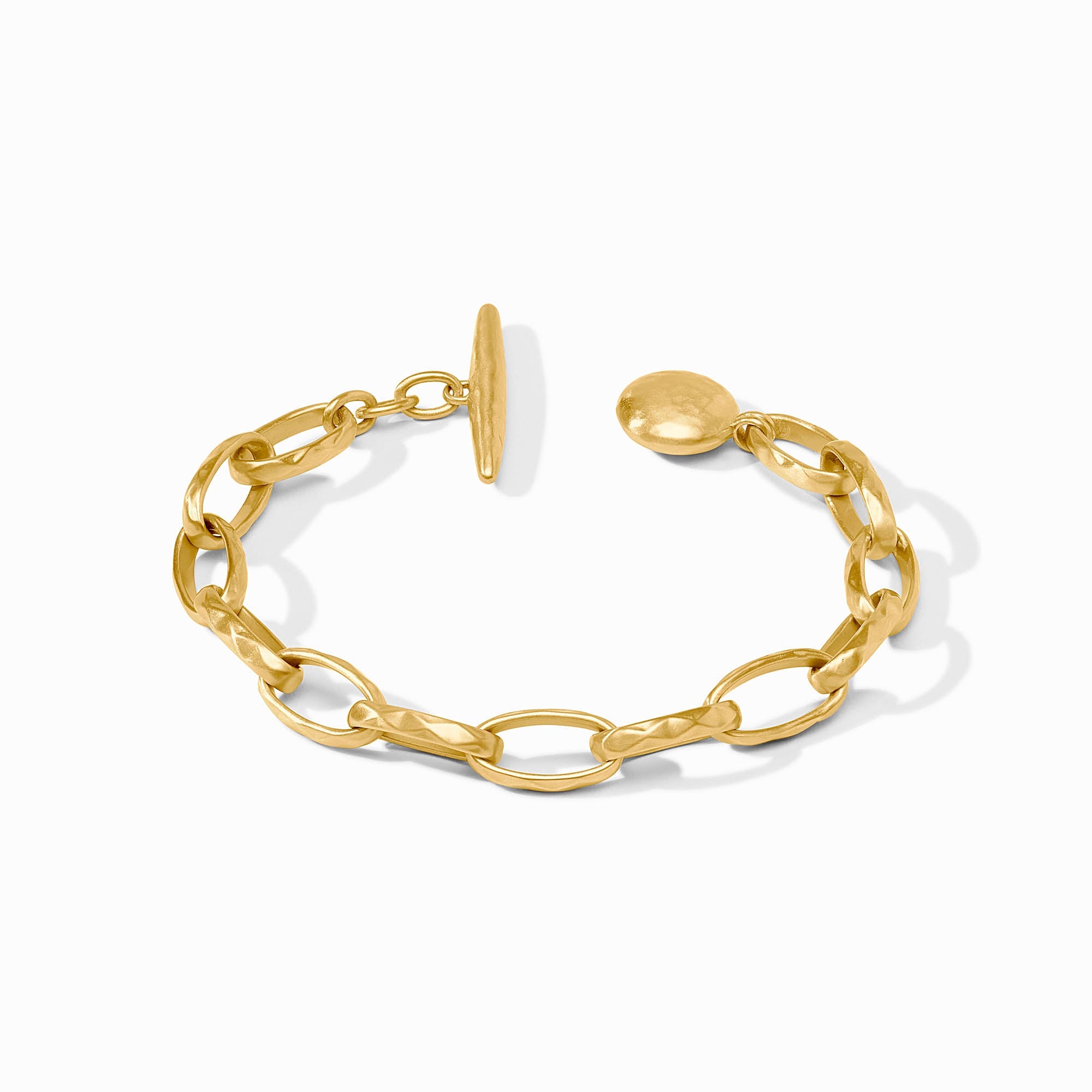 Solara Link Gold Bracelet | Julie Vos