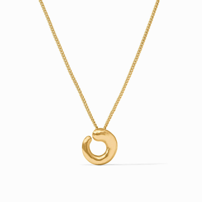 Solara Spiral Delicate Necklace