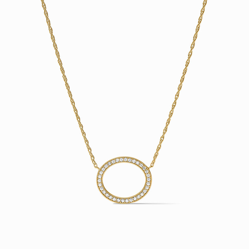 Julie Vos - Stardust Delicate Necklace, Cubic Zirconia