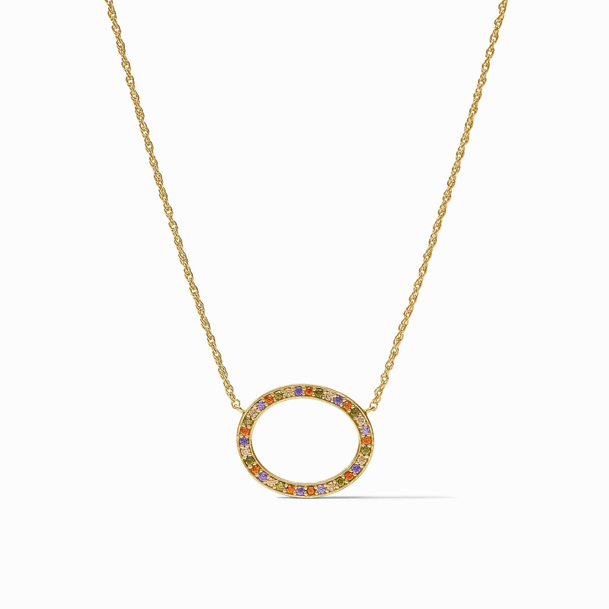 Julie Vos - Stardust Delicate Necklace, Multi-Stone