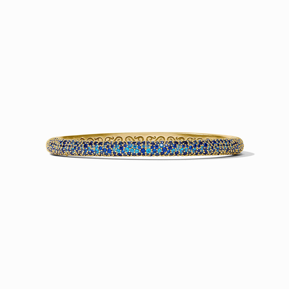 Julie Vos - Stardust Hinge Bangle, Sapphire Blue