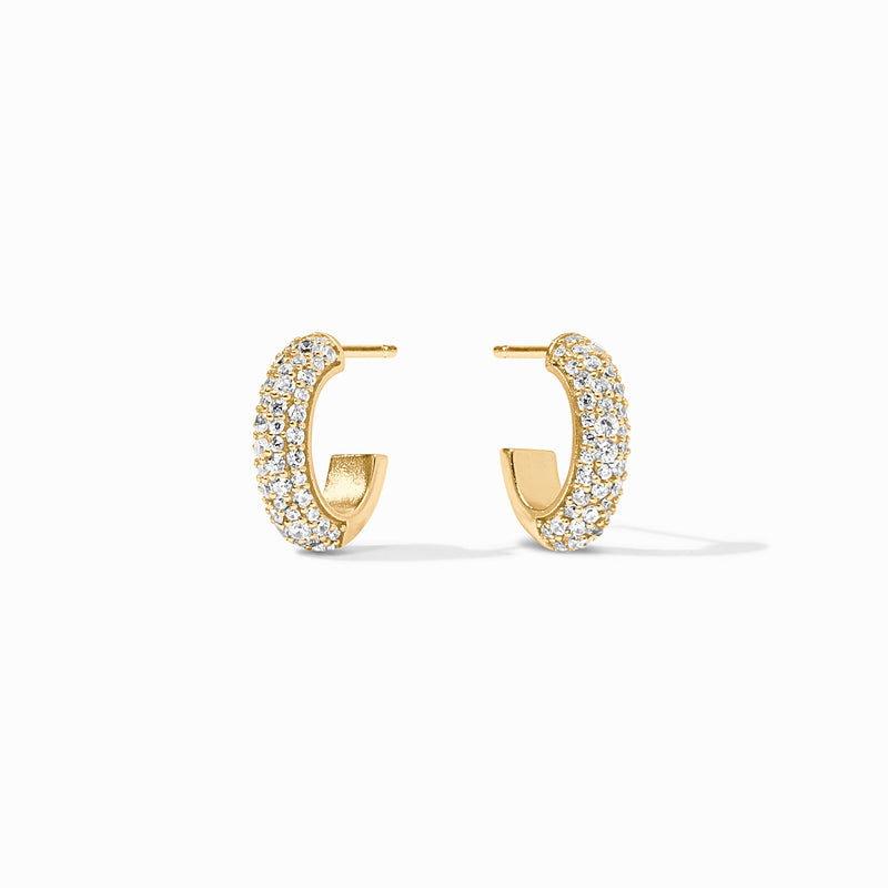 Julie Vos - Stardust Hoop, Cubic Zirconia / Small