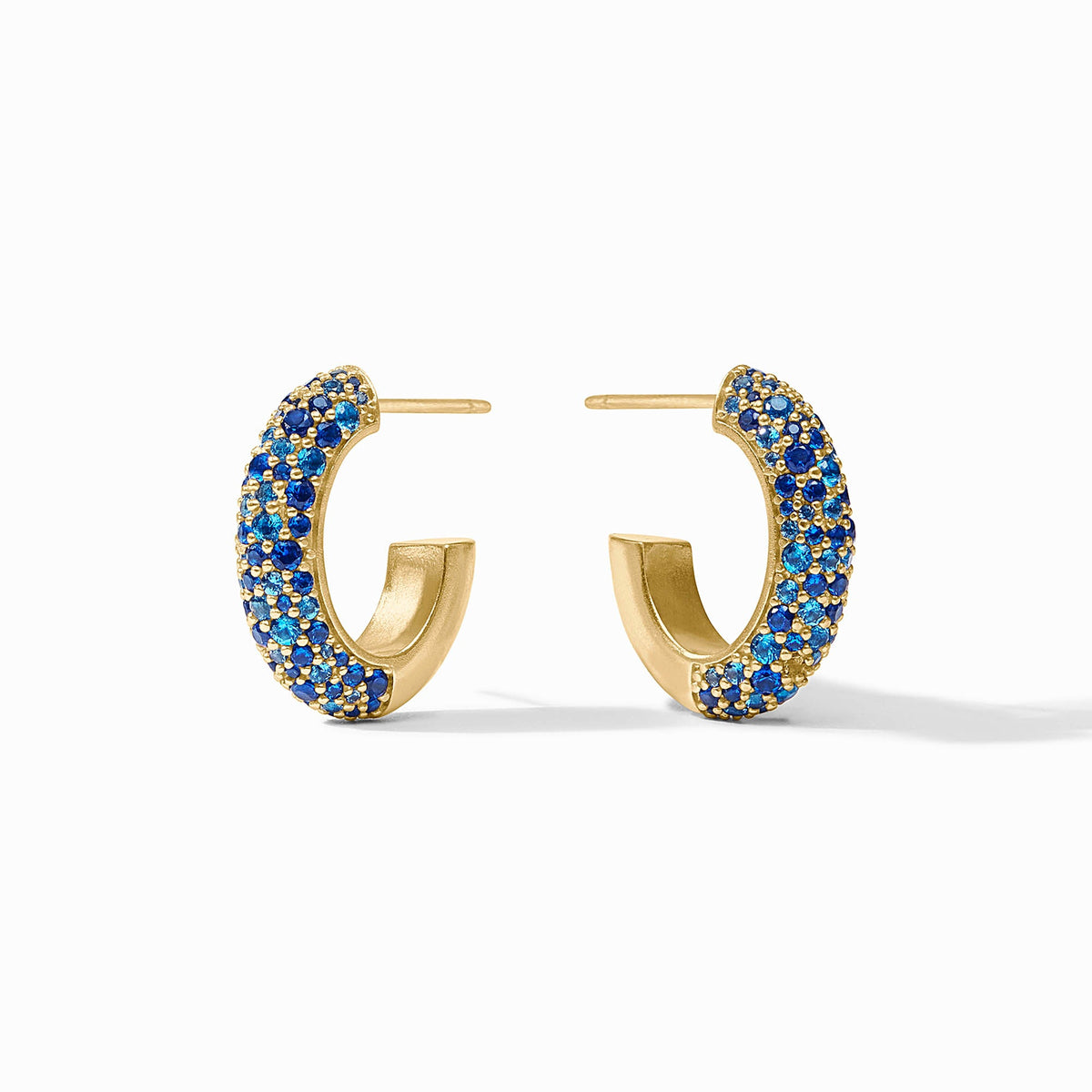 Julie Vos - Stardust Hoop, Sapphire Blue / Medium