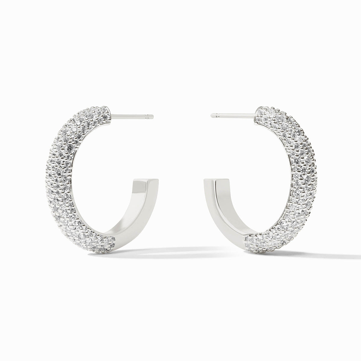 Julie Vos - Stardust Hoop, Cubic Zirconia / Large