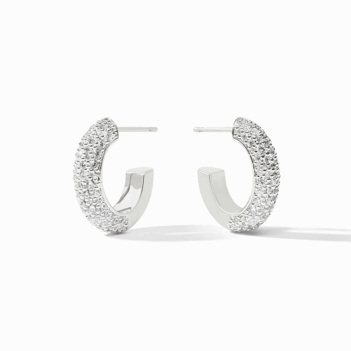 Julie Vos - Stardust Hoop, Cubic Zirconia / Medium