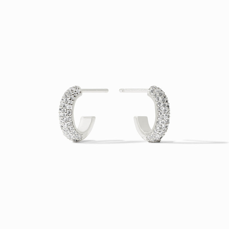 Julie Vos - Stardust Hoop, Cubic Zirconia / Small