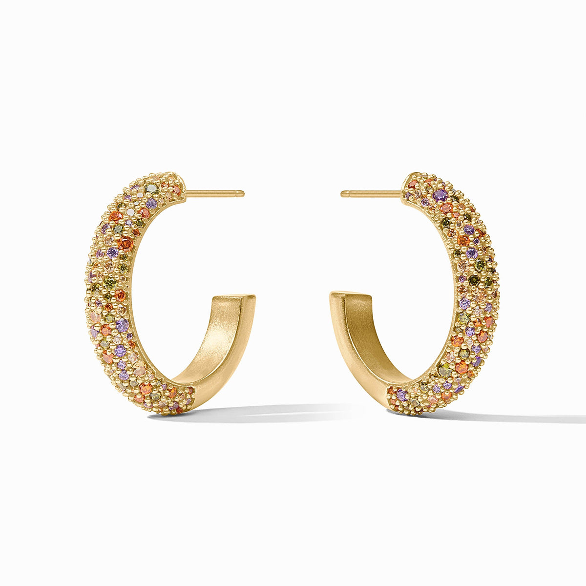 Julie Vos - Stardust Hoop, Multi-Stone / Large