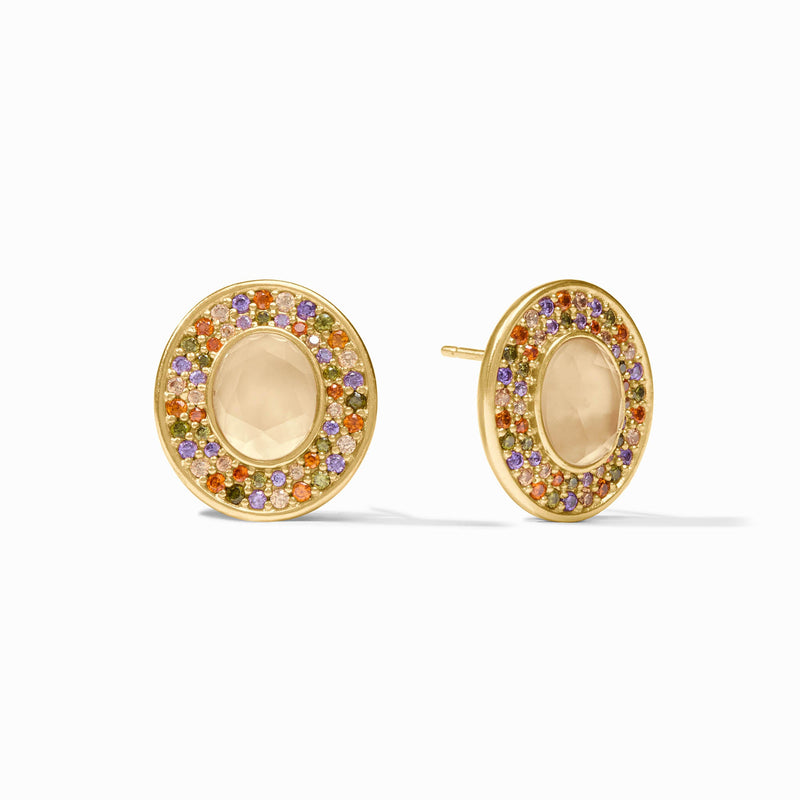 Julie Vos - Stardust Stud, Iridescent Champagne