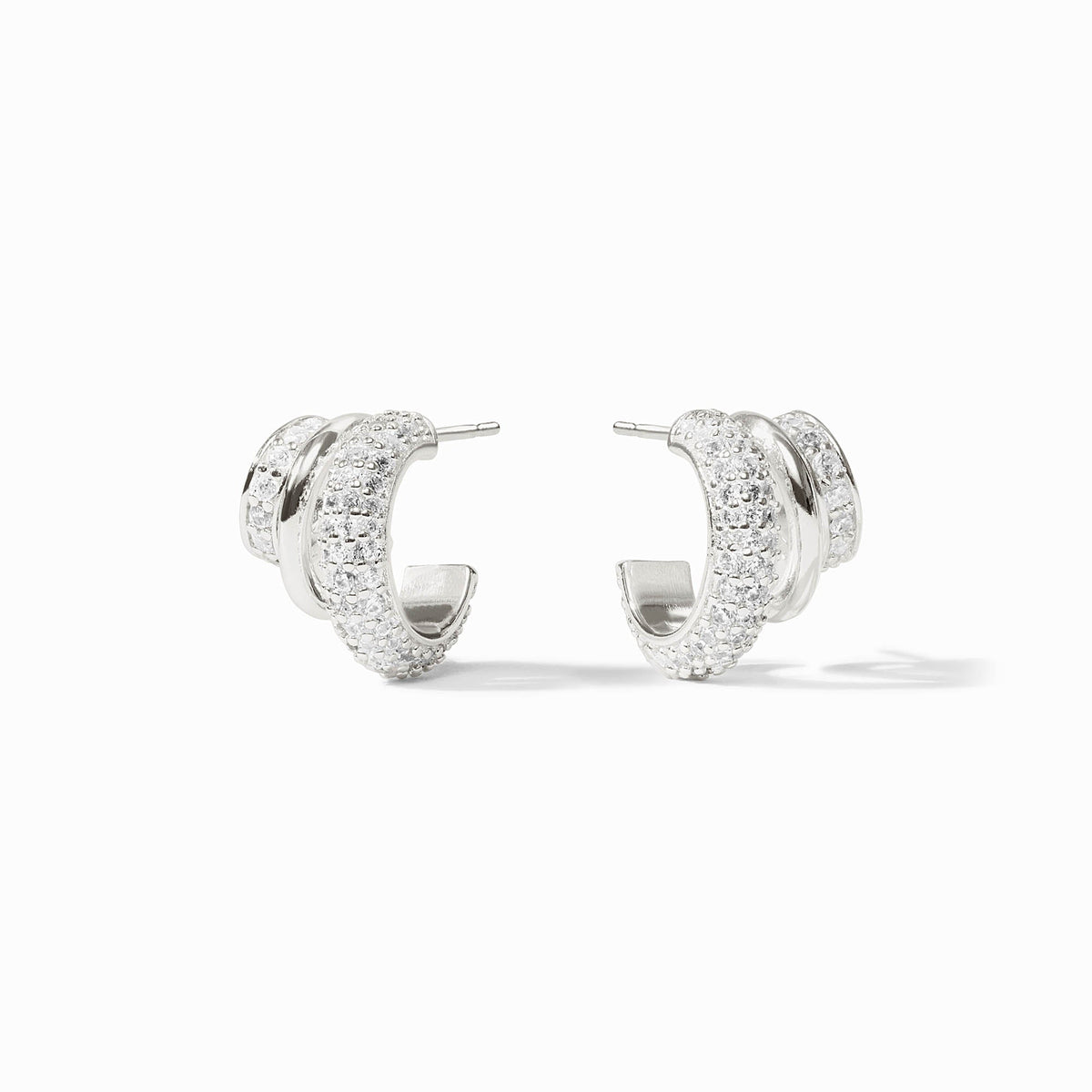 Julie Vos - Stardust Triple Hoop, Cubic Zirconia