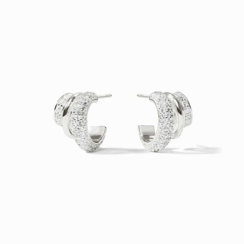 Julie Vos - Stardust Triple Hoop, Cubic Zirconia