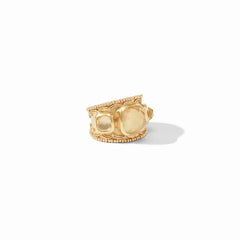 Julie Vos - Trieste Statement Ring, Iridescent Champagne / 8