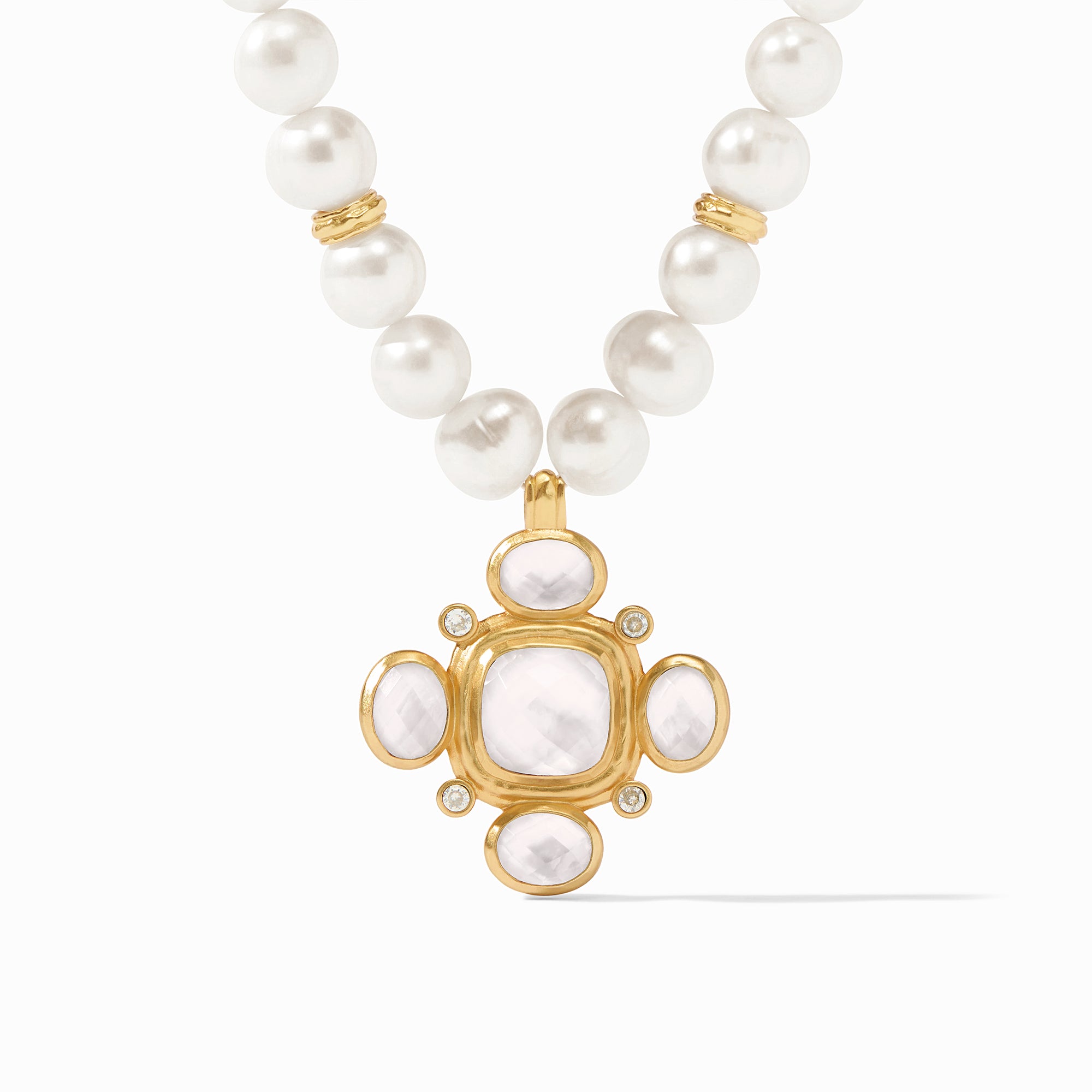 Tudor Pearl Statement Necklace