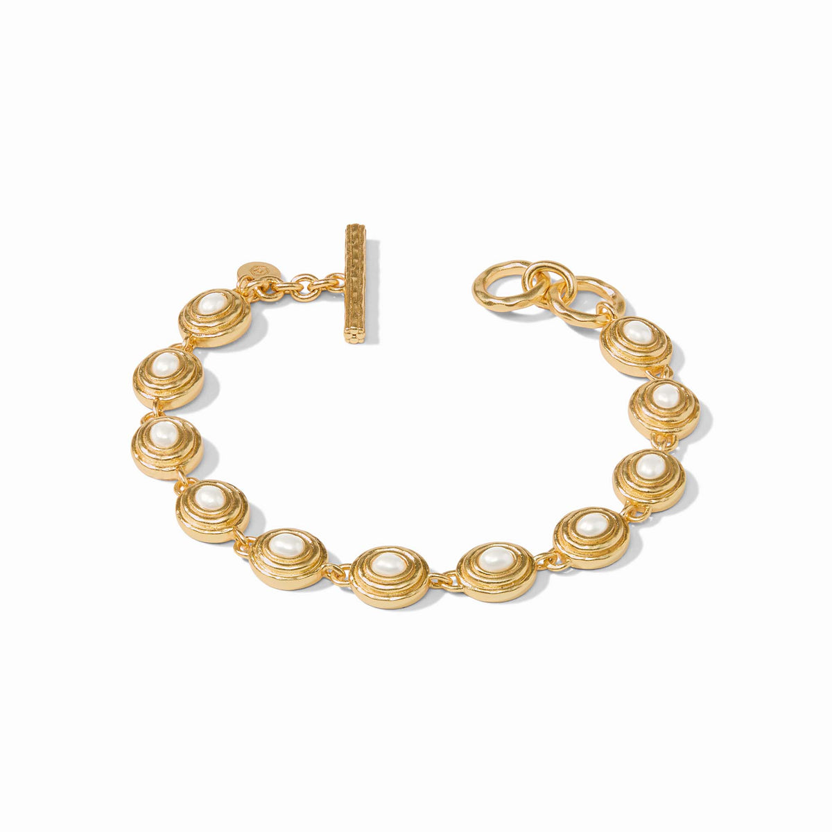 Julie Vos - Tudor Tennis Bracelet, Pearl