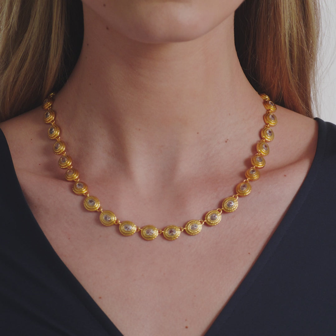 Tudor Tennis Necklace | Julie Vos