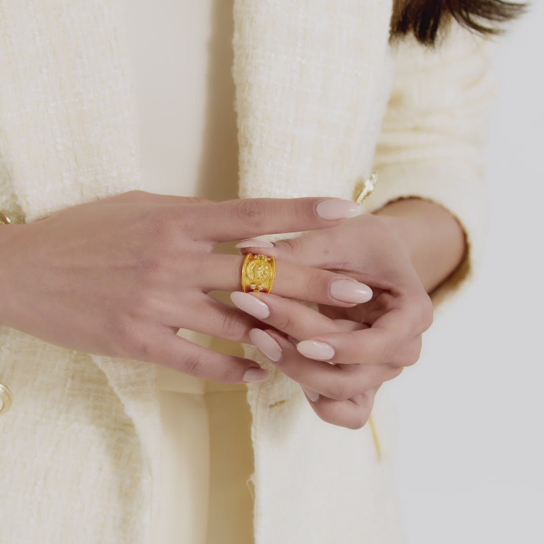 Julie vos coin ring discount