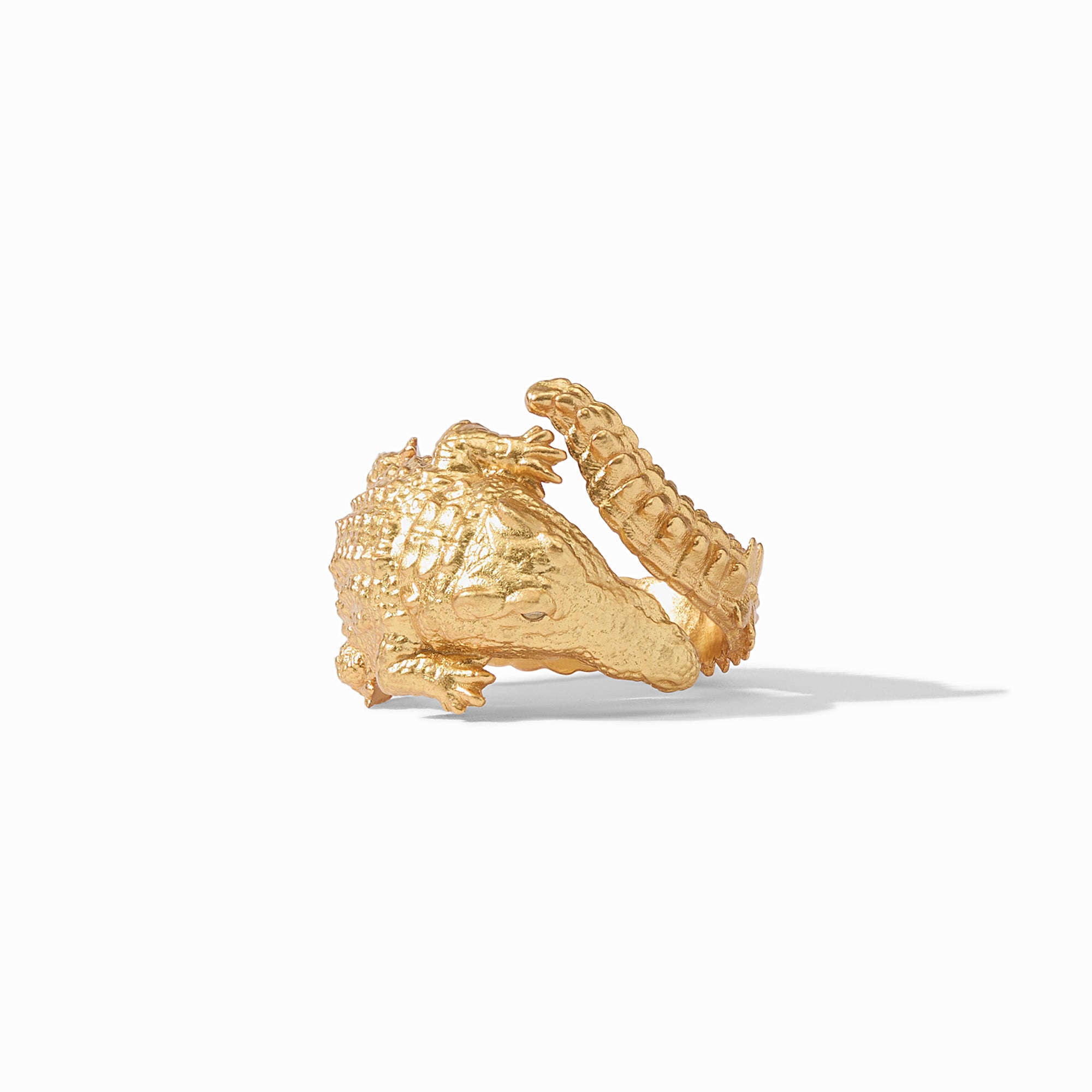 Alligator Ring - Gold Statement Ring | Julie Vos