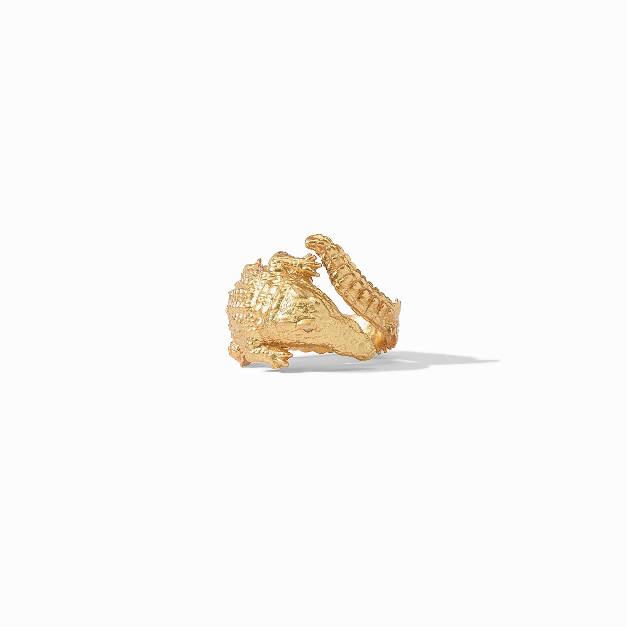 Julie Vos - Alligator Ring, Gold / 8